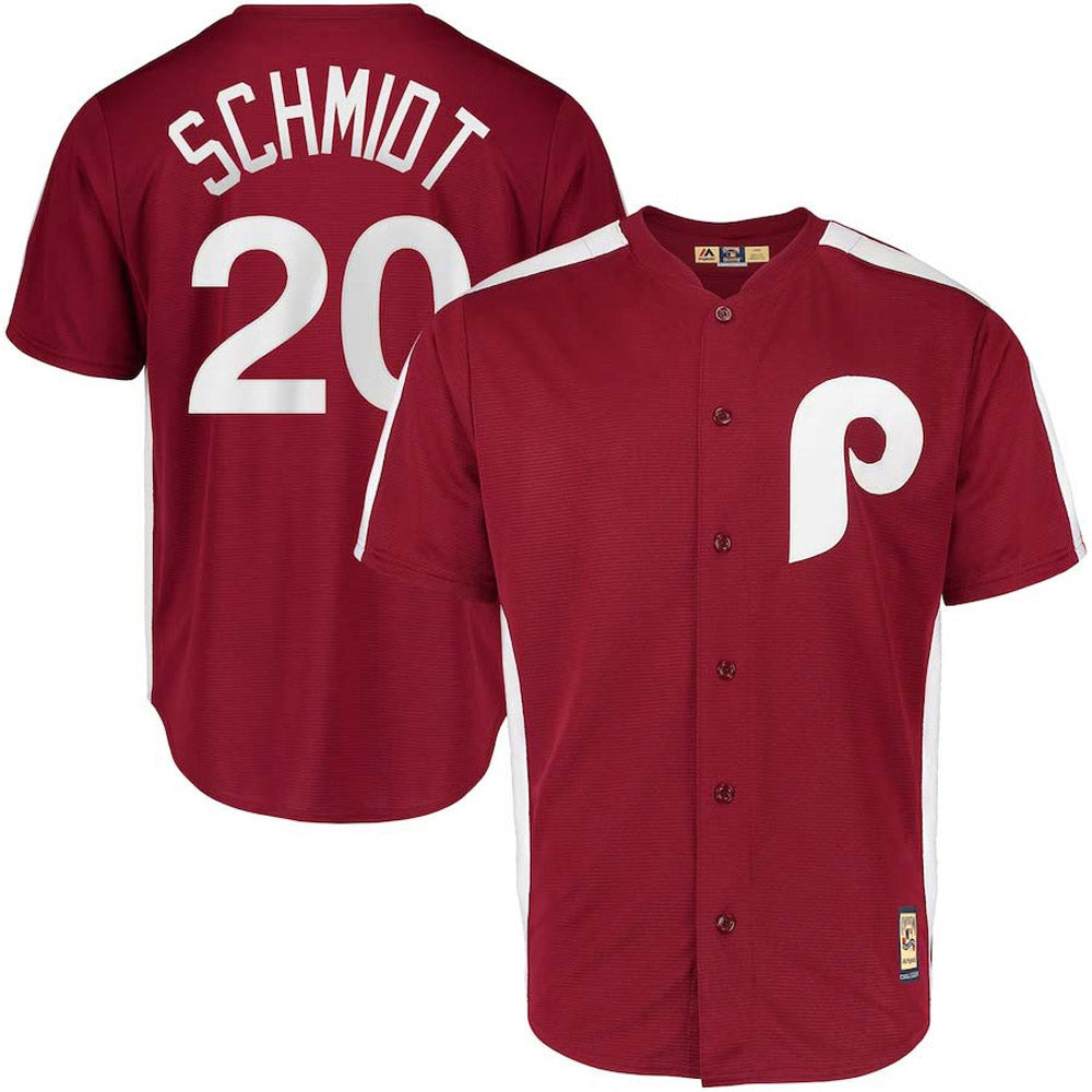 Youth Philadelphia Phillies Mike Schmidt Cooperstown Collection Jersey - Red